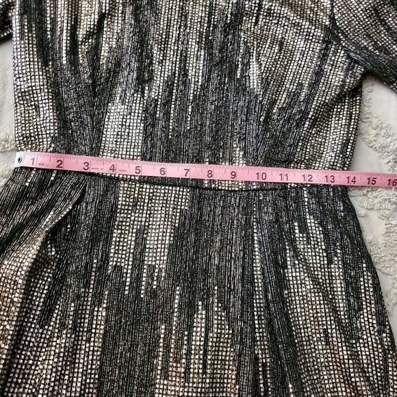 BABEL Black and Gold Dress size medium Smoke free home - Picture 4 of 12